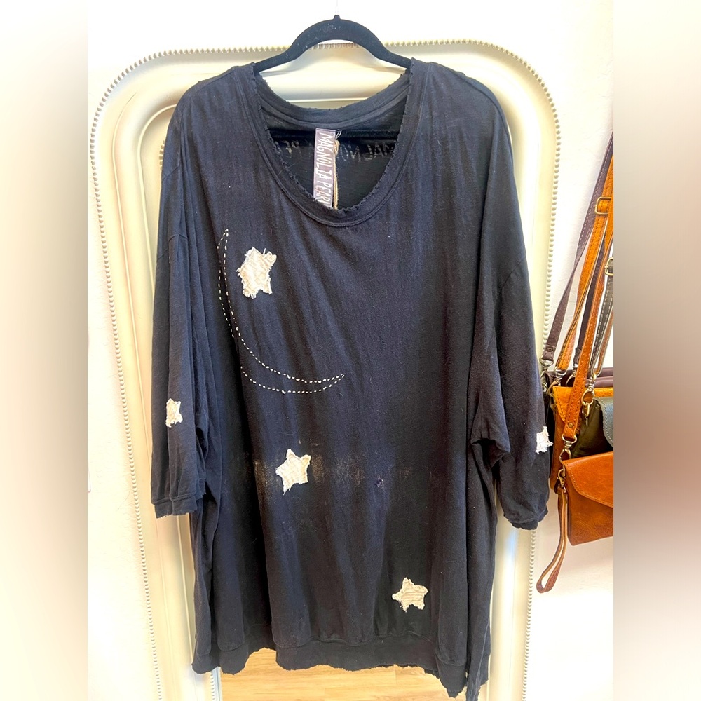Magnolia Pearl Star, And Moon Francis Top New With Tags